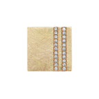 "Illumination" Square Diamond Cufflinks in 18kt Yellow Gold