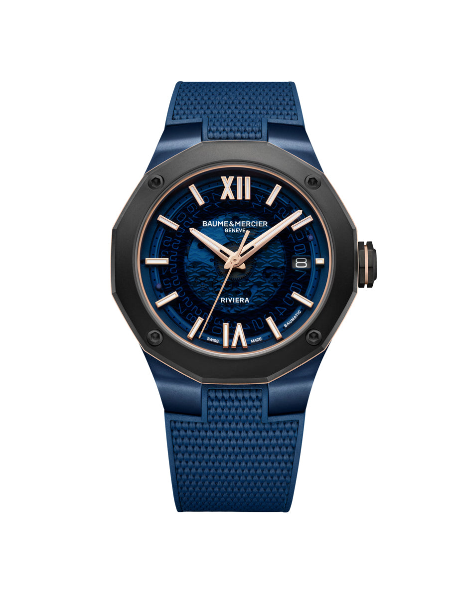 Baume & Mercier Riviera 10769 Automatic Watch, Steel Titanium - 42 mm