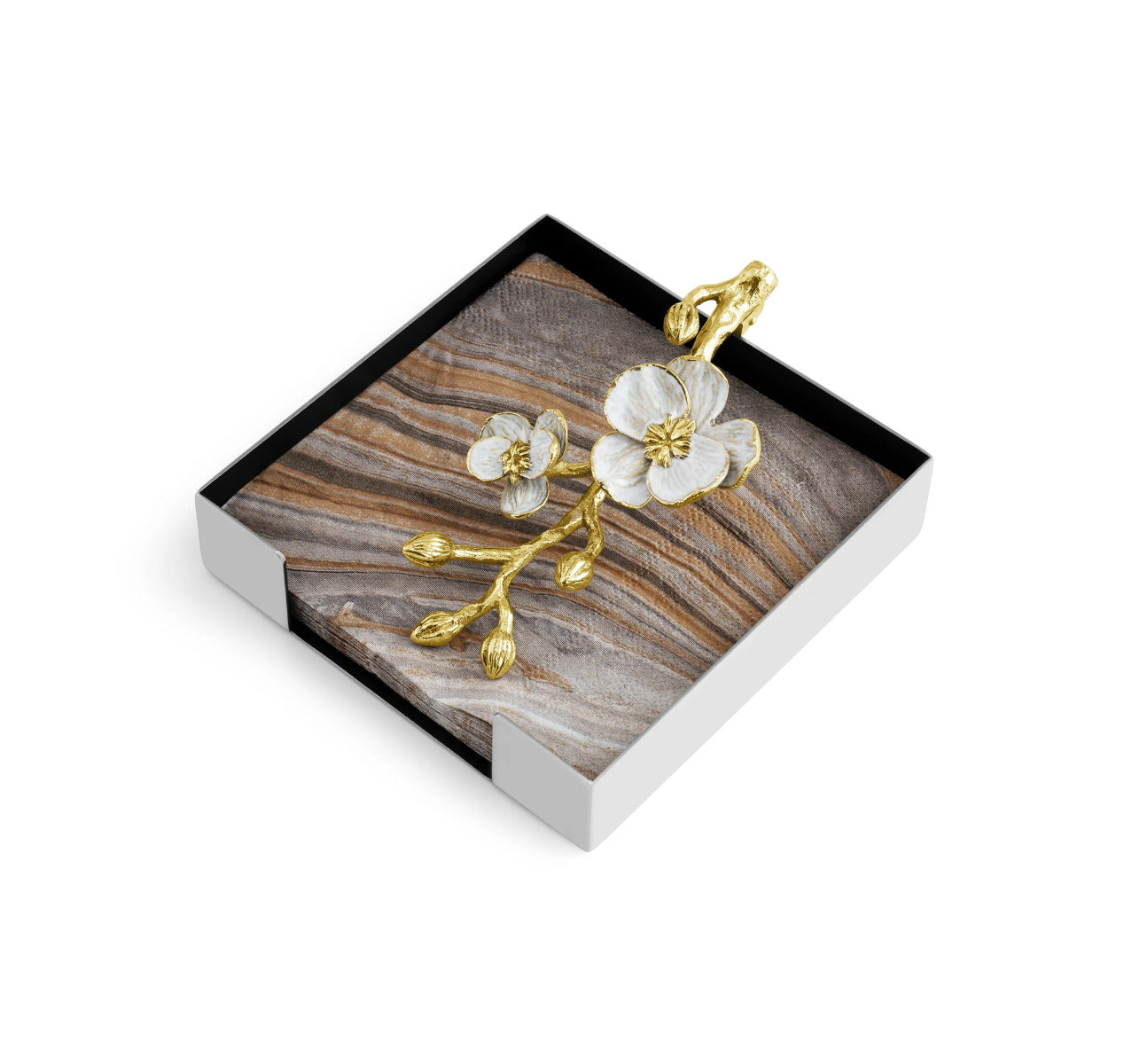 Michael Aram Orchid Cocktail Napkin Holder
