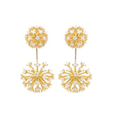 Roberto Coin Dandelion 18kt Yellow Gold Dangling Earrings