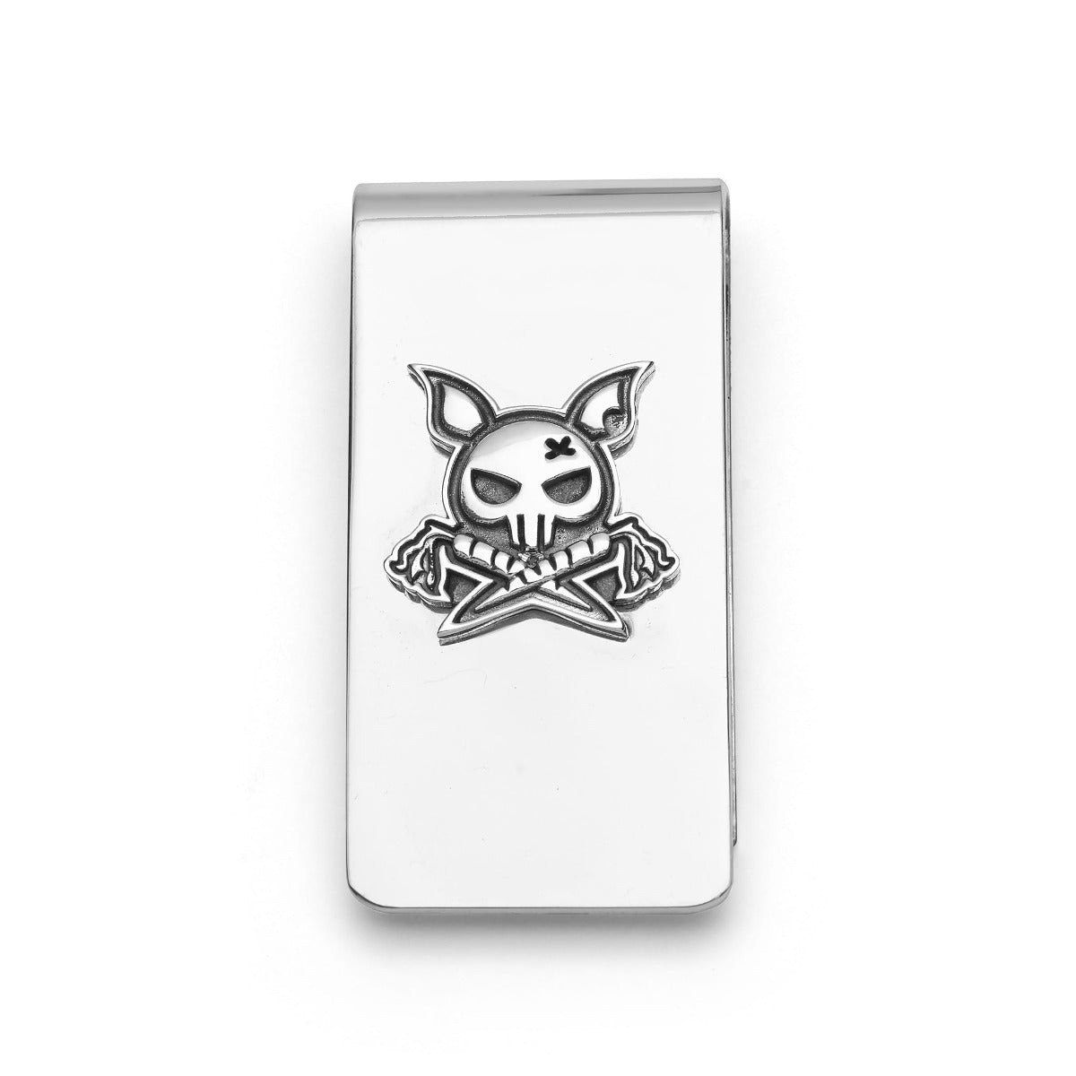 "Anthem" Silver Krunch Money Clip
