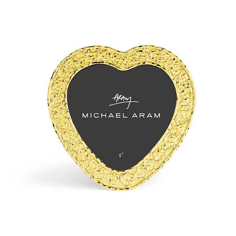 Michael Aram Heart Frame 5" - Goldtone