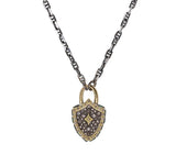 Armenta Protection Shield Diamond Necklace