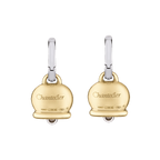 "Campanelle" Medium Gold Diamond Earrings