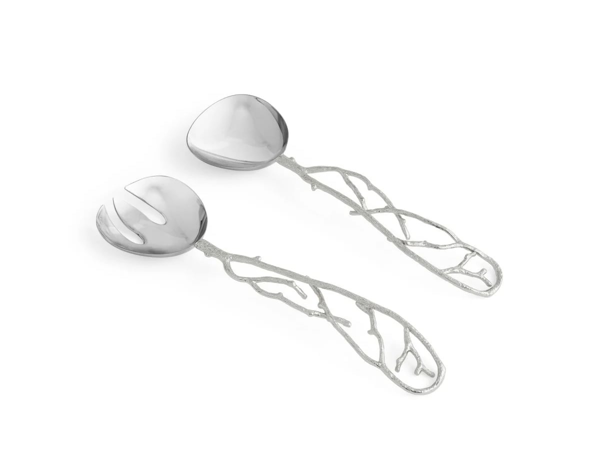 Michael Aram Pomegranate Silver Serving Set