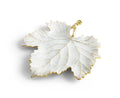 Michael Aram Winter Leaves Grape Leaf Dish
