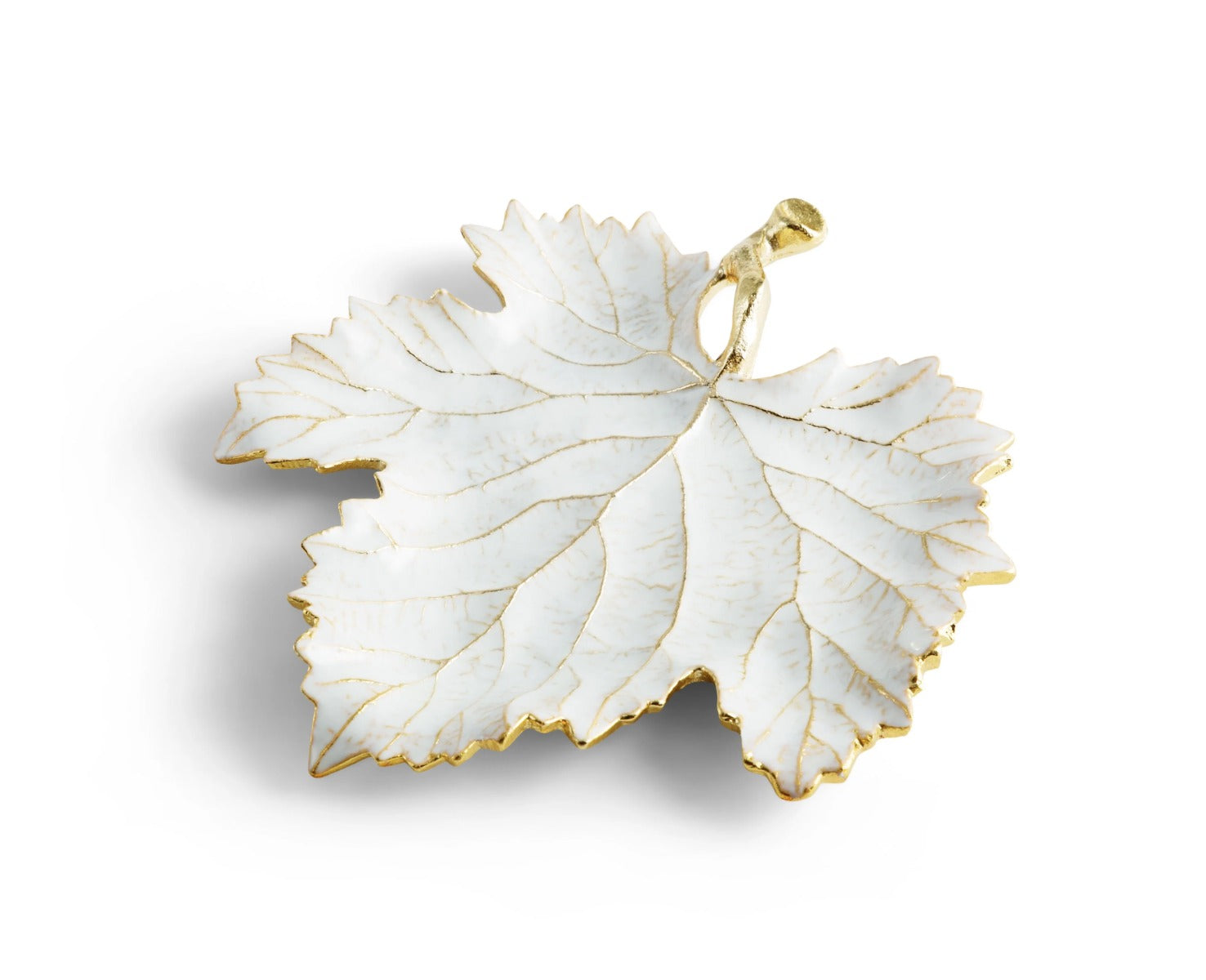 Michael Aram Winter Leaves Grape Leaf Dish
