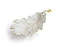 Michael Aram Winter Leaves Red Oak Dish