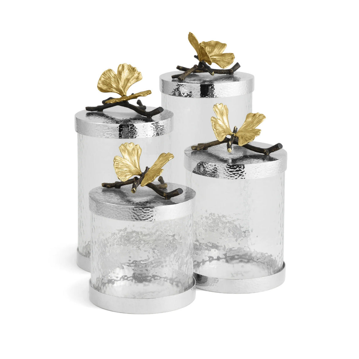 Butterfly Ginkgo Large Canister