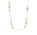 Armenta Clover Station 18kt Yellow Gold Necklace