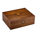 Wolf 1834 Sleeping Beauty Walnut Wood Jewelry Box