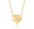 Phillips House Heart Shape Diamond XL Layered Heart Necklace