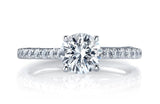 Louis Anthony Jewelers 18kt White Gold Semi-Mount Ring