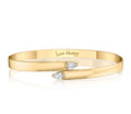 Phillips House Double Pear Shape Diamond Crossover Love Always Bracelet