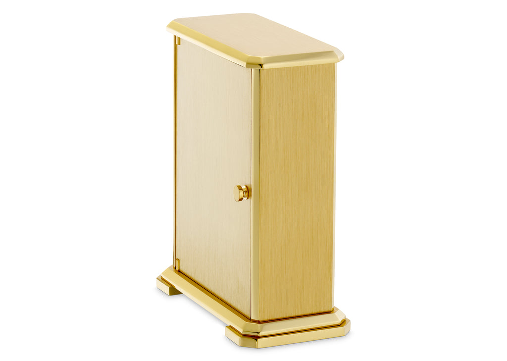 Embassy Mantel  Clock in Brass