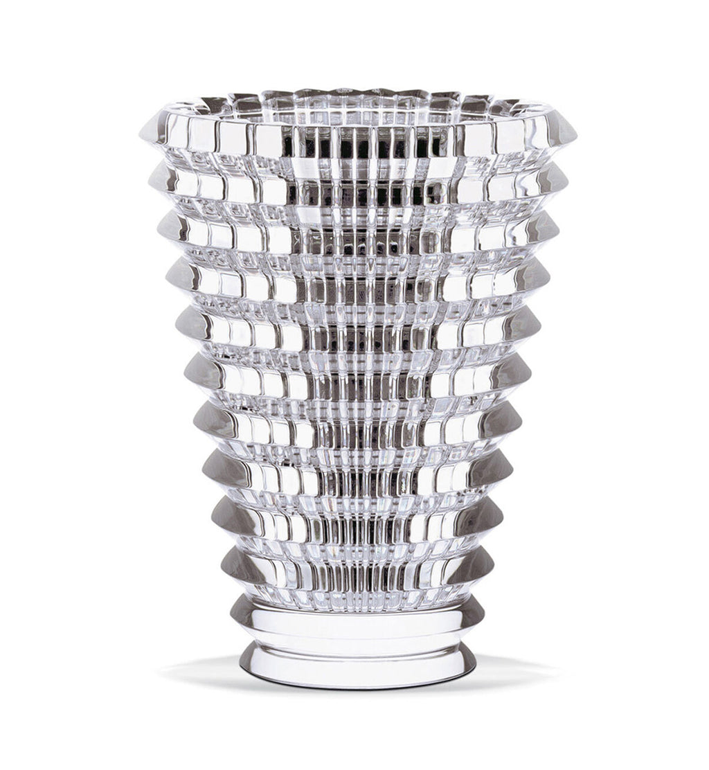 Baccarat Medium Eye Vase -Clear Crystal