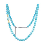 Armenta Artifact Agate and Turquoise Beaded Necklace