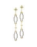 Armenta Jewelry Crivelli With Grey Diamonds Drop Earrings