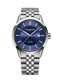 Raymond Weil Freelancer Men's Automatic Blue Dial Bracelet Watch, 42mm