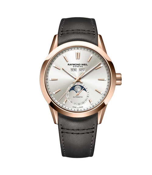 Raymond Weil "Freelancer" Complete Calendar Dune Sunray Dial Watch