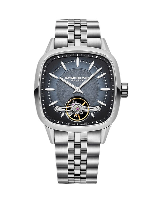 Raymond Weil  Freelancer Freelancer Men's Calibre RW1212 Automatic Blue Dial Bracelet Watch, 40 x 40mm