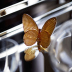 Papillion Lucky Gold Diamond Butterfly