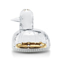Baccarat Zoo Duck Jewelry Box - Clear
