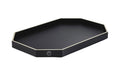Baccarat Octogone Tray Medium - Black