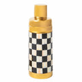 MacKenzie-Childs Courtly Check 3260 Gold Cocktail Shaker