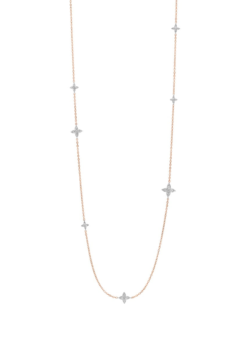 Mariani Diamond Lucilla Necklace in 18kt Yellow Gold