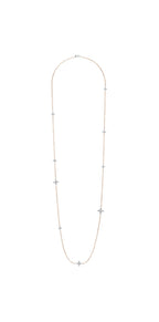 Diamond Lucilla Necklace in 18kt Yellow Gold