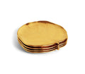 Michael Aram Botanical Leaf Gold Tidbit Plates Set