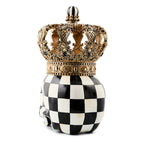 Courtly Check Crowned Skull