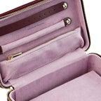 X Liberty Ianthe Medium Jewelry Zip Case - Burgundy