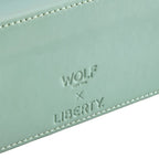 Liberty X Julia Interior Print Medium Jewelry Zip Case - Sage Green