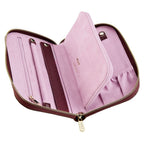 X LIBERTY Ianthe Travel Jewelry Portfolio - Burgundy