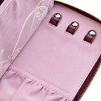X LIBERTY Ianthe Travel Jewelry Portfolio - Burgundy