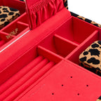 Savanna Leopard Print Medium Jewelry Box
