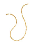 Antonio Papini Anchor Chain Necklace in 18K Yellow Gold