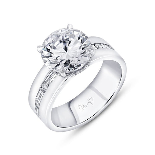 Louis Anthony Jewelers "Alexandria" Diamond Engagement Ring in 18K White Gold