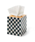 Courtly Check Lacquer Boutique Tissue Box Cover