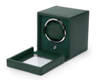 Cub Green Single Watch Winder With Cover