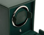 Cub Green Single Watch Winder With Cover