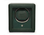 Wolf 1834 Cub Green Single Watch Winder With Cover
