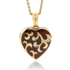 Victor Mayer Hallmark Diamond Heart Locket Necklace