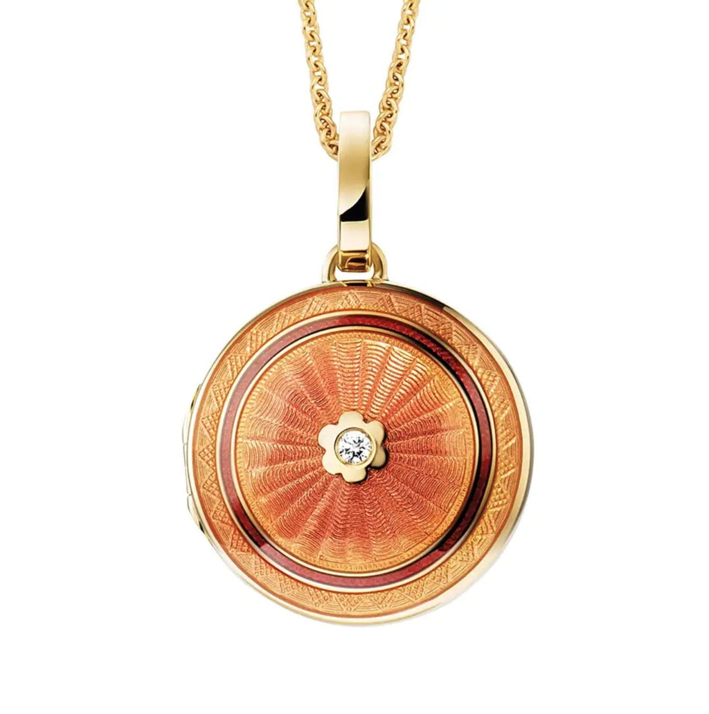 Victor Mayer Hallmark Diamond Round Locket