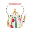 MacKenzie-Childs Garden Gala 2 Quart Tea Kettle
