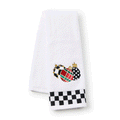 Mackenzie-Childs Deck the Halls Ornament Embroidered Hand Towel