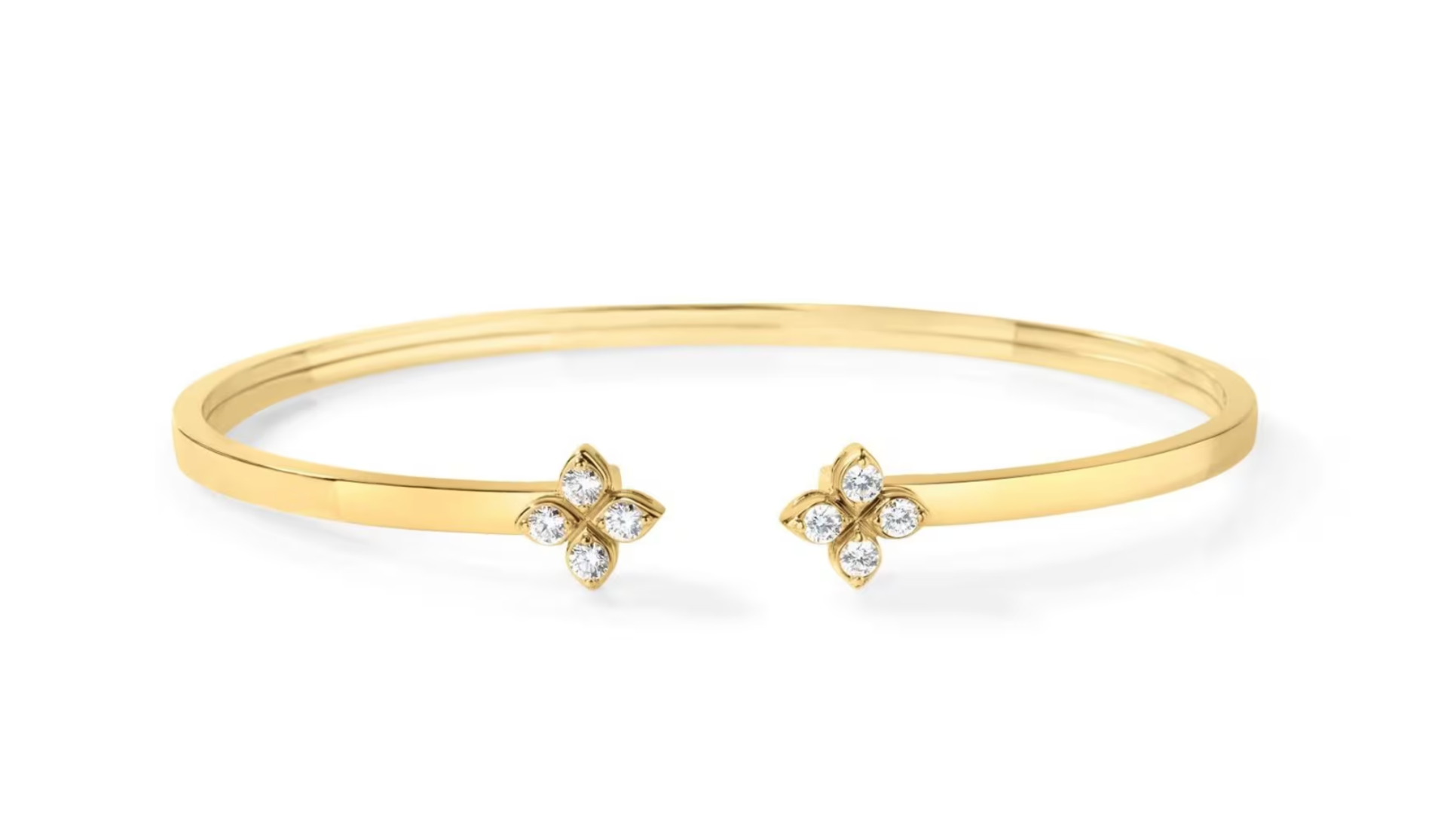 Roberto Coin "Love In Verona" Diamond Bangle Bracelet