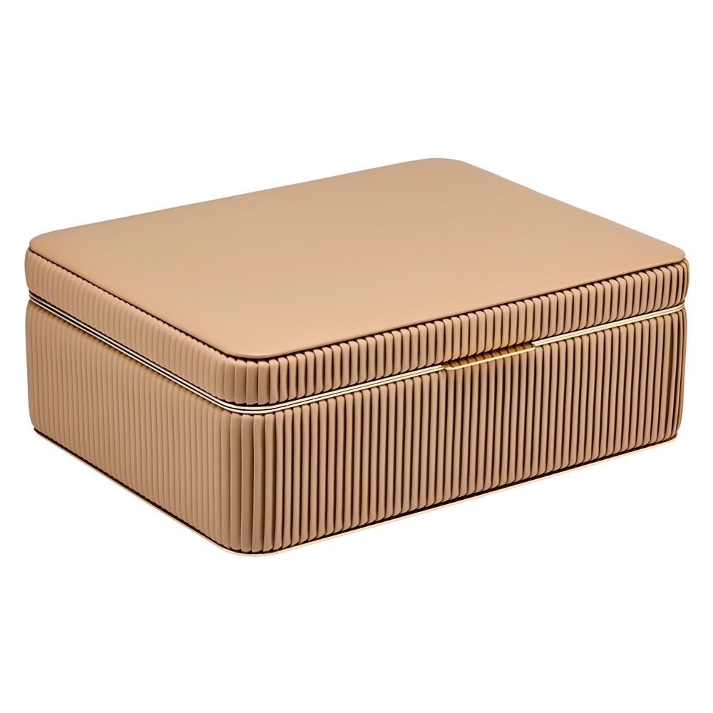 Bella Medium Jewelry Mocha Box